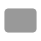 a horziontal rectangle with slightly rounded corners